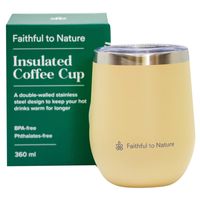 Faithful to Nature Insulated Coffee Cup